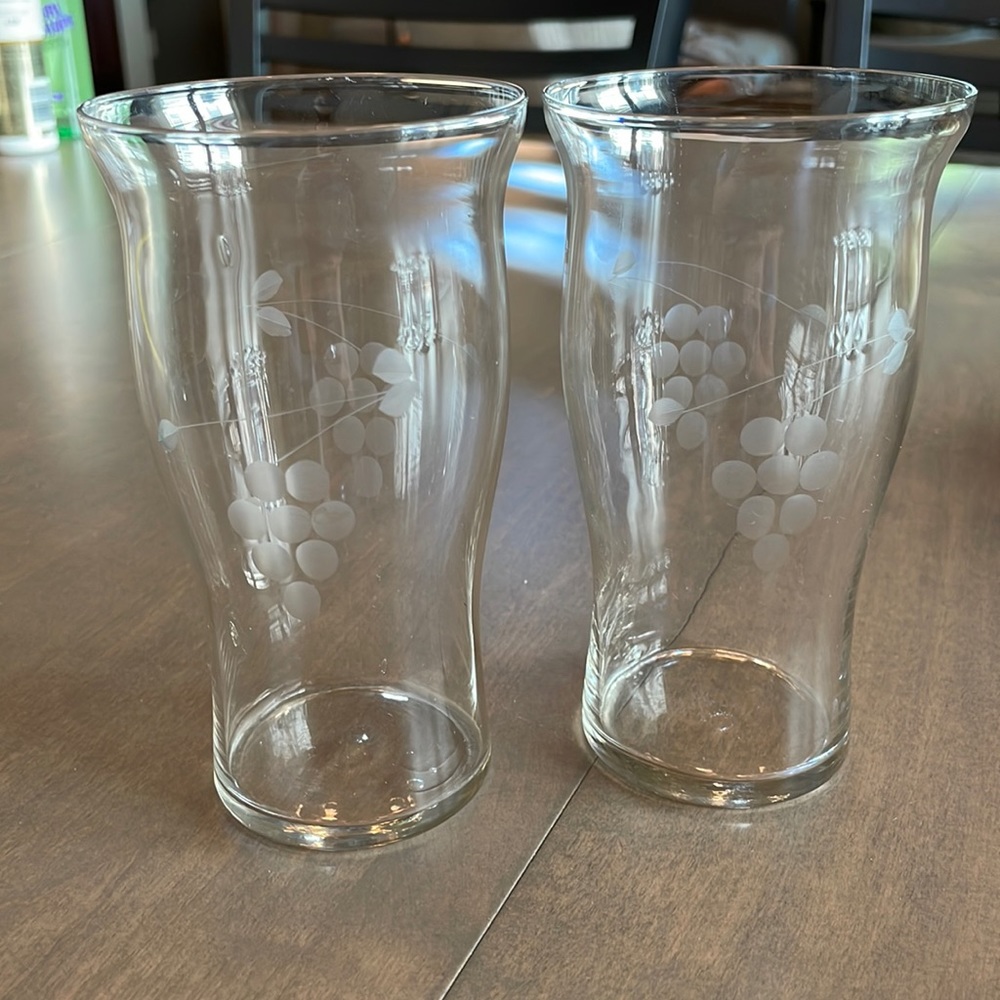Vintage drinking glasses